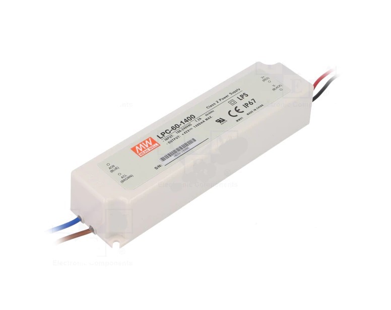 LED TRAFO 9-42VDC 58.8W-MEAN W